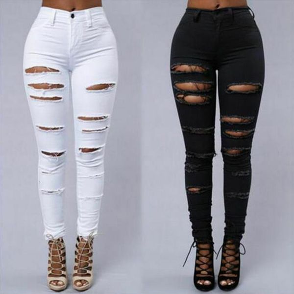 casual elastic high waist denim womens capri trousers distressed ripped skinny leg fashion ladies slim long pants 2 color, Black;white
casual elastic high waist denim womens capri trousers distressed ripped skinny leg fashion ladies slim long pants 2 color, Black;white