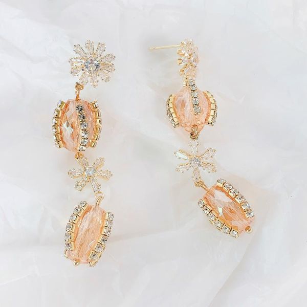 dangle & chandelier shining rhinestone zirconia heart women earring cute romantic flower zircon charm stud, Silver
dangle & chandelier shining rhinestone zirconia heart women earring cute romantic flower zircon charm stud, Silver