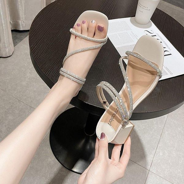 sandals elastic band two weare block heels retro woman shoes med 2021 summer suit female beige slip-on chunky high original medi, Black
sandals elastic band two weare block heels retro woman shoes med 2021 summer suit female beige slip-on chunky high original medi, Black