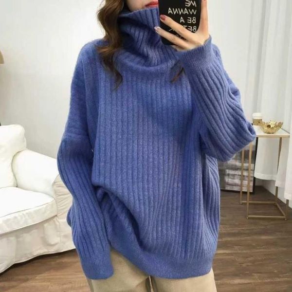 women's sweaters 2021 autumn winter korean solid womens turtleneck long sleeve loose striped female colorful knitted pullover, White;black
women's sweaters 2021 autumn winter korean solid womens turtleneck long sleeve loose striped female colorful knitted pullover, White;black
