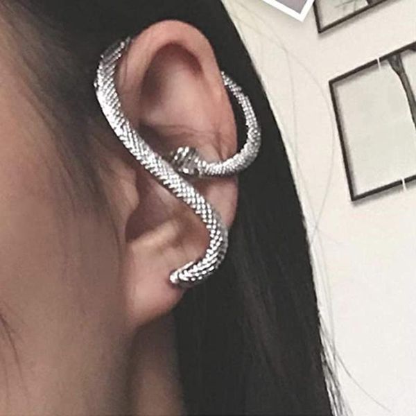 stud fashion vintage punk style twining long snake shape earrings cuff ear hook for women gothic animal jewelry, Golden;silver
stud fashion vintage punk style twining long snake shape earrings cuff ear hook for women gothic animal jewelry, Golden;silver