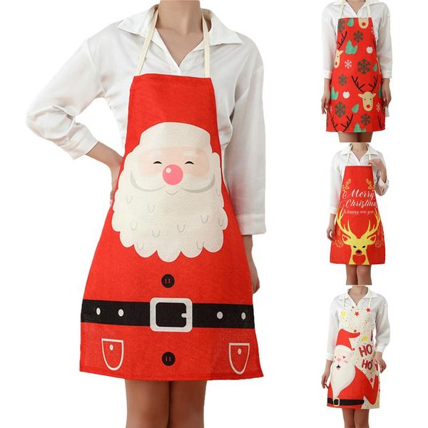 aprons adults apron santa clause print waist cloth festival ornament cooking accessories for women men
aprons adults apron santa clause print waist cloth festival ornament cooking accessories for women men