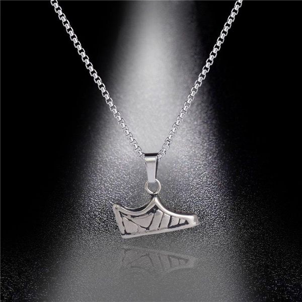 pendant necklaces street hip hop fashion necklace collar creative old style stainless steel shoe shaped for men women party accessories, Silver
pendant necklaces street hip hop fashion necklace collar creative old style stainless steel shoe shaped for men women party accessories, Silver
