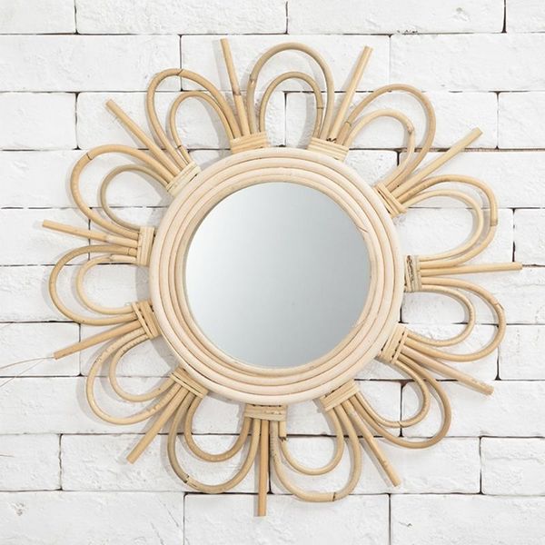 rattan mirror round makeup dressing bathroom wall hanging innovative art decoration nordic primary color wicker decor mirrors
rattan mirror round makeup dressing bathroom wall hanging innovative art decoration nordic primary color wicker decor mirrors