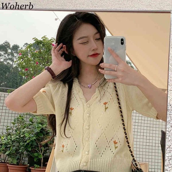 cardigan women summer thin knitted coat korean fashion crochet floral hollow out jacket vintage female 95432 210417, White;black
cardigan women summer thin knitted coat korean fashion crochet floral hollow out jacket vintage female 95432 210417, White;black