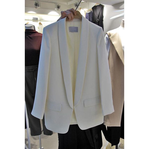 women's jackets authentic 2021 spring autumn green fruit collar one button ol wild small suit was thin in the long-term jacket female, Black;brown
women's jackets authentic 2021 spring autumn green fruit collar one button ol wild small suit was thin in the long-term jacket female, Black;brown