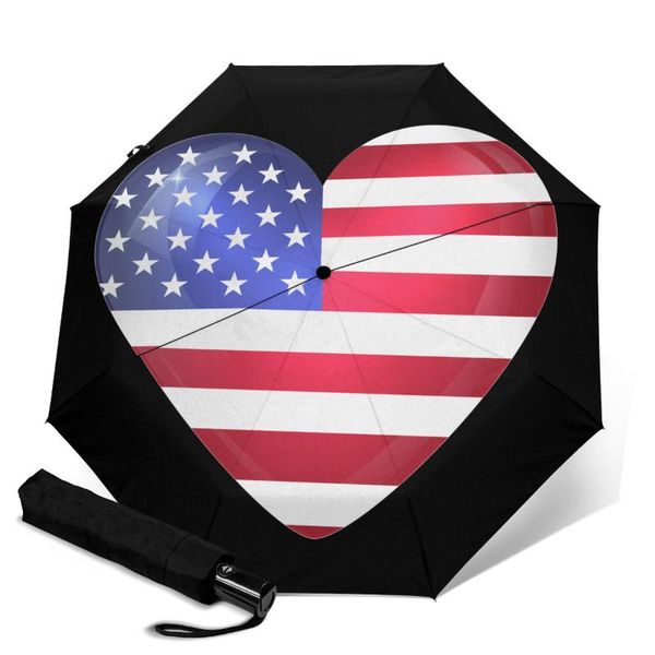 umbrellas fashion national flag 3 fold automatic folding umbrella american men's and women's outdoor sunshade
umbrellas fashion national flag 3 fold automatic folding umbrella american men's and women's outdoor sunshade