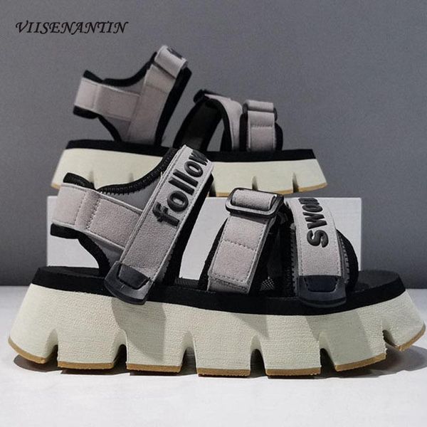 sandals summer thick-soled mixed color women 2021 black gray fashion couple beach trend
sandals summer thick-soled mixed color women 2021 black gray fashion couple beach trend