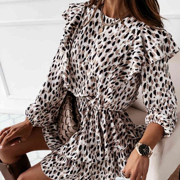 cascading ruffle floral dress women casual long sleeve a autumn line leopard print boho female elegant mini party vestidos, Black;gray
cascading ruffle floral dress women casual long sleeve a autumn line leopard print boho female elegant mini party vestidos, Black;gray