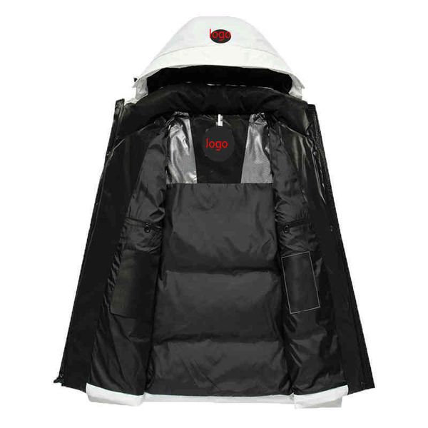23high end large down jacket men's 2021 new fattening, fashion and leisure thickened goose, Black
23high end large down jacket men's 2021 new fattening, fashion and leisure thickened goose, Black