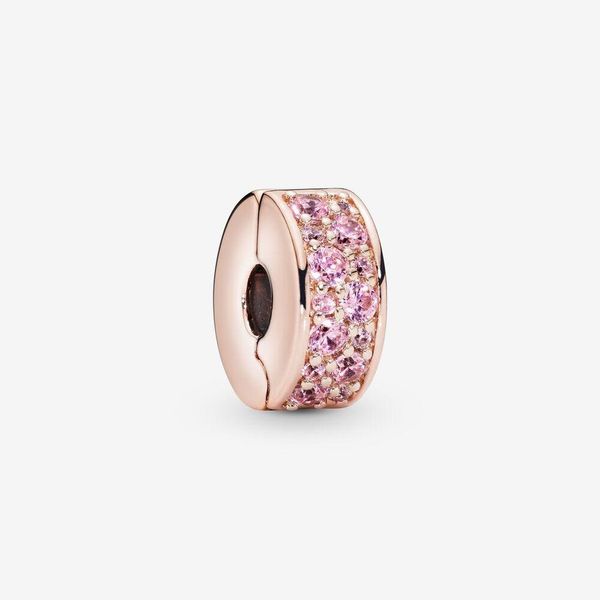 genuine 925 sterling silver pink pave cubic zirconia clip charms fit original european charm bracelet fashion jewelry accessories, Bronze;silver
genuine 925 sterling silver pink pave cubic zirconia clip charms fit original european charm bracelet fashion jewelry accessories, Bronze;silver