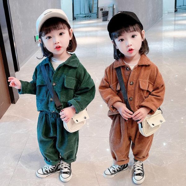 clothing sets girls boys suits sweatshirts+pants corduroy spring autumn kids teenagers outwear cotton tracksuit sport1, White
clothing sets girls boys suits sweatshirts+pants corduroy spring autumn kids teenagers outwear cotton tracksuit sport1, White