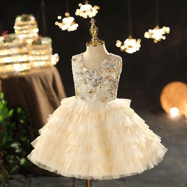 flower girls dresses illusion o-neck sleeveless tulle lace sequined embroidery luxury white cute kids party princess gown f390 girl's, Red;yellow
flower girls dresses illusion o-neck sleeveless tulle lace sequined embroidery luxury white cute kids party princess gown f390 girl's, Red;yellow
