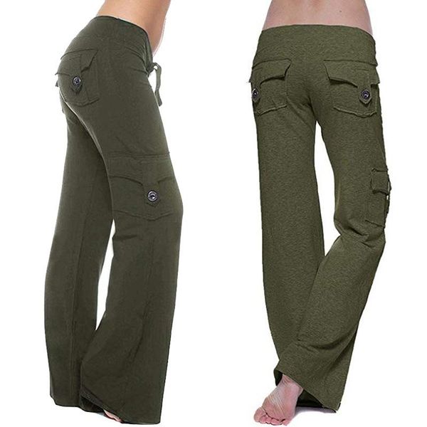 women's pants & capris female women pocket flare summer spring elastic waist woman fashion trouser, Black;white
women's pants & capris female women pocket flare summer spring elastic waist woman fashion trouser, Black;white