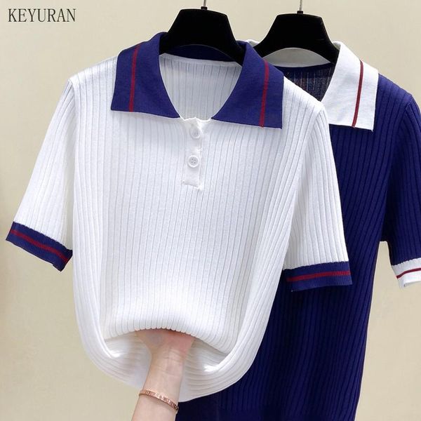 plus size summer women knitted t-shirts female turn-down collar ice silk tshirt short sleeve tees fashion casual t shirt women's t-shi, White
plus size summer women knitted t-shirts female turn-down collar ice silk tshirt short sleeve tees fashion casual t shirt women's t-shi, White