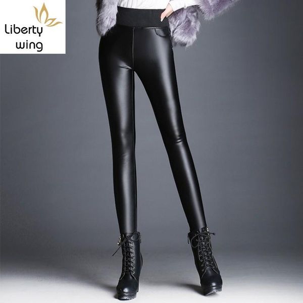 women's pants & capris women winter fleece lining pu skinny plus size 6xl female motorcycle faux leather trousers high waist, Black;white
women's pants & capris women winter fleece lining pu skinny plus size 6xl female motorcycle faux leather trousers high waist, Black;white