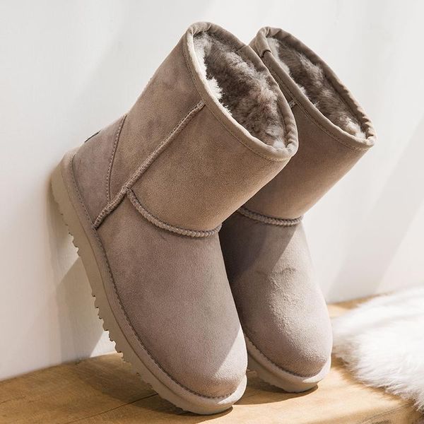 boots classic australia nature wool lined genuine cowhide upper mid-calf women snow keep warm winter shoes 35-44, Black
boots classic australia nature wool lined genuine cowhide upper mid-calf women snow keep warm winter shoes 35-44, Black