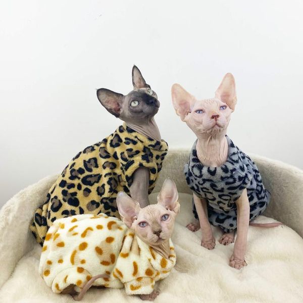 cat costumes sphinx hairless clothing autumn winter thick plush leopard flannel
cat costumes sphinx hairless clothing autumn winter thick plush leopard flannel
