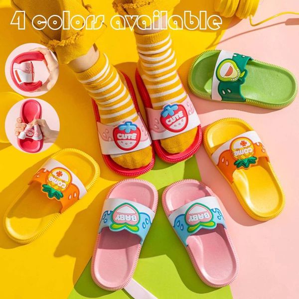 slipper summer children shoes casual sandals slippers cartoon fruit boys girls non-slip home bathing beach kids, Black;grey
slipper summer children shoes casual sandals slippers cartoon fruit boys girls non-slip home bathing beach kids, Black;grey