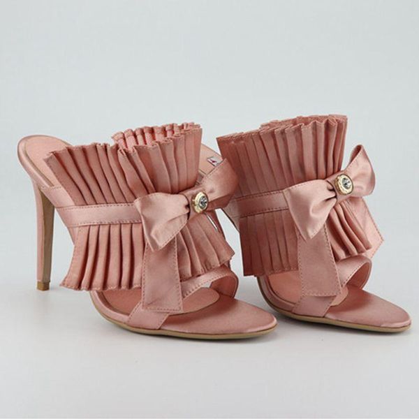 slippers agodor women thin high heel mules open toe slides ladies outdoor silk pumps shoes summer sandals big size 34-41, Black
slippers agodor women thin high heel mules open toe slides ladies outdoor silk pumps shoes summer sandals big size 34-41, Black