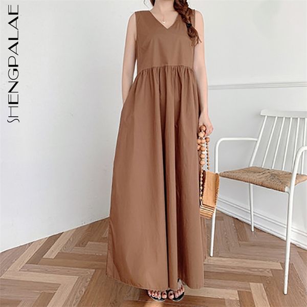 shengpllae minimalist dress women's spring round neck loose large swing sleeveless solid color maxi dresses female 5b28 210427, Black;gray
shengpllae minimalist dress women's spring round neck loose large swing sleeveless solid color maxi dresses female 5b28 210427, Black;gray