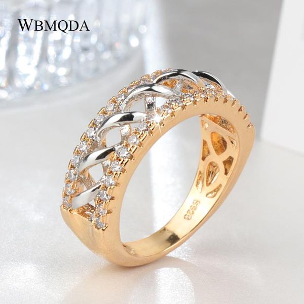 cluster rings wbmqda for woman trendy cross shape cubic zirconia two-color plating wedding engagement ring fashion jewelry, Golden;silver
cluster rings wbmqda for woman trendy cross shape cubic zirconia two-color plating wedding engagement ring fashion jewelry, Golden;silver