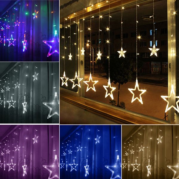 wholesale 2m 138led curtain window star fairy string lights christmas wedding party xmas
wholesale 2m 138led curtain window star fairy string lights christmas wedding party xmas
