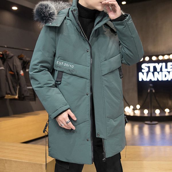 men's down & parkas winter wind man down coat collars thickening long jacket in the men's fashion male white duck uggr, Black
men's down & parkas winter wind man down coat collars thickening long jacket in the men's fashion male white duck uggr, Black