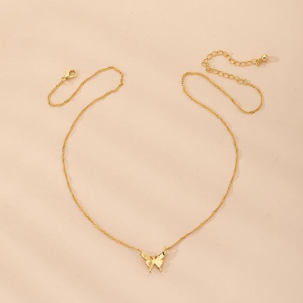 chokers gaku metal butterfly pendant necklace simple fashion net red same style street hip hop cold wind clavicle chain female, Golden;silver
chokers gaku metal butterfly pendant necklace simple fashion net red same style street hip hop cold wind clavicle chain female, Golden;silver