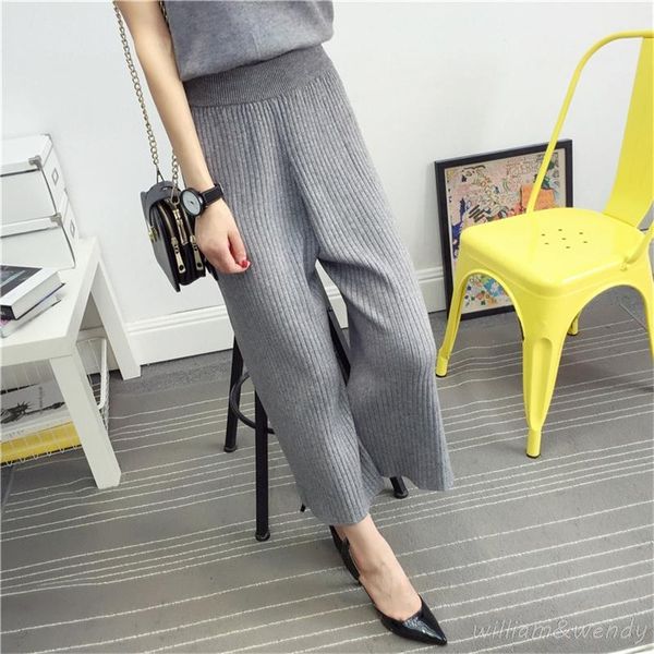 women's pants & capris 2021 women casual wool knitted spring summer fashion elastic waist pant korean loose ankle-length elegant wide l, Black;white
women's pants & capris 2021 women casual wool knitted spring summer fashion elastic waist pant korean loose ankle-length elegant wide l, Black;white