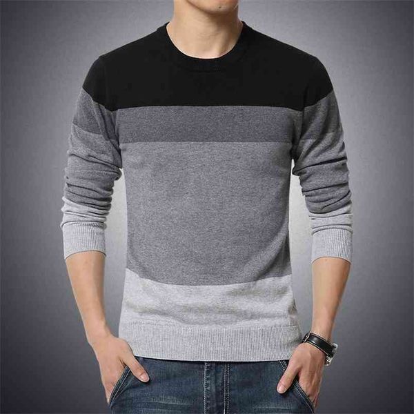 casual men's sweater o-neck striped slim fit knittwear autumn mens sweaters pullovers pullover men pull homme -3xl 210812, White;black
casual men's sweater o-neck striped slim fit knittwear autumn mens sweaters pullovers pullover men pull homme -3xl 210812, White;black
