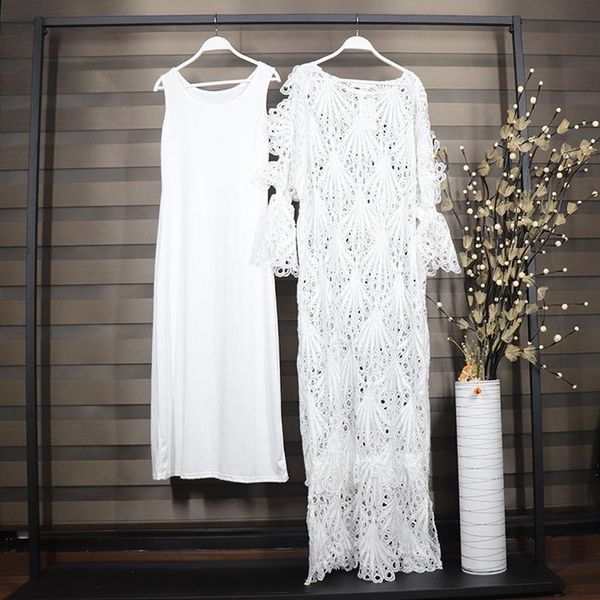 african dresses for women plus size long dress white lace maxi clothes o-neck ruffles sleeve partyclub ethnic clothing, Red
african dresses for women plus size long dress white lace maxi clothes o-neck ruffles sleeve partyclub ethnic clothing, Red
