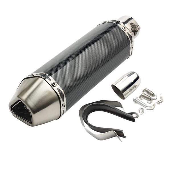 motorcycle exhaust system 365mm universal silp on 38-51mm muffler tip pipe with removable db killer
motorcycle exhaust system 365mm universal silp on 38-51mm muffler tip pipe with removable db killer