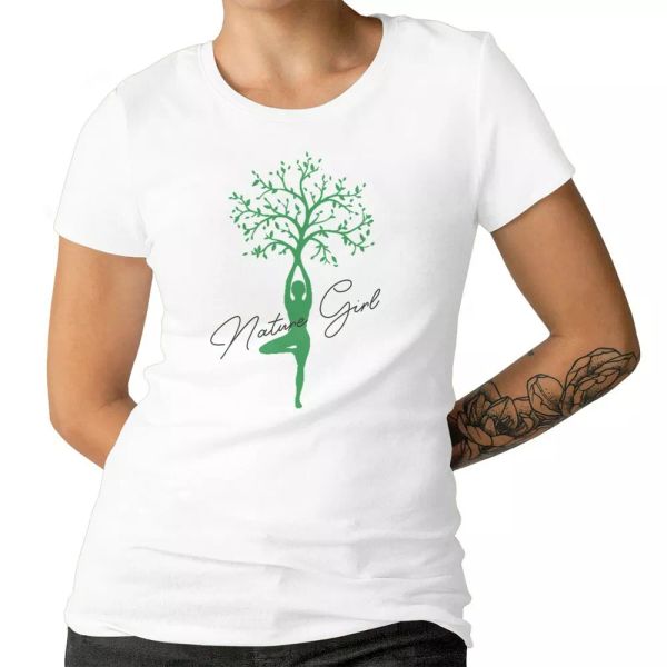 yoga nature girl ladies t-shirt women silhouette relax chill yoga women tee, White;black
yoga nature girl ladies t-shirt women silhouette relax chill yoga women tee, White;black