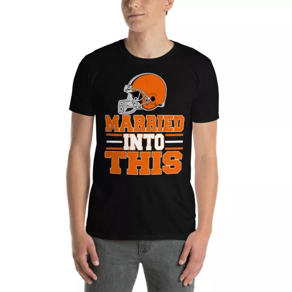 married into this cleveland cool football helmet football player lover t-shirt, White;black
married into this cleveland cool football helmet football player lover t-shirt, White;black