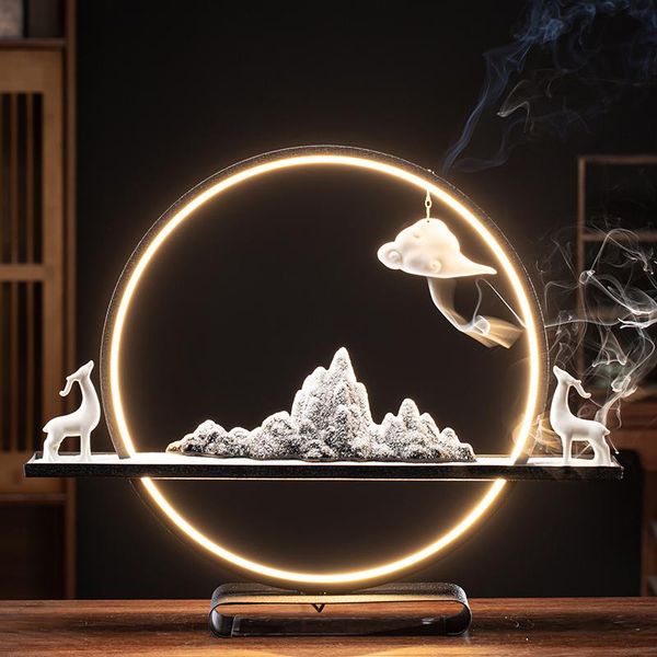 fragrance lamps chinese ancient incense burner ceramic led light personality holder white deer incensario spiritual decor ei50ib
fragrance lamps chinese ancient incense burner ceramic led light personality holder white deer incensario spiritual decor ei50ib