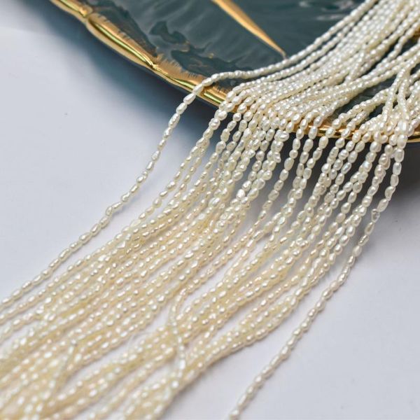 chains natural freshwater pearl 1.8-2mm mini millet beads diy jewelry semi-finished products accessories pendant bracelet necklace lady, Silver
chains natural freshwater pearl 1.8-2mm mini millet beads diy jewelry semi-finished products accessories pendant bracelet necklace lady, Silver