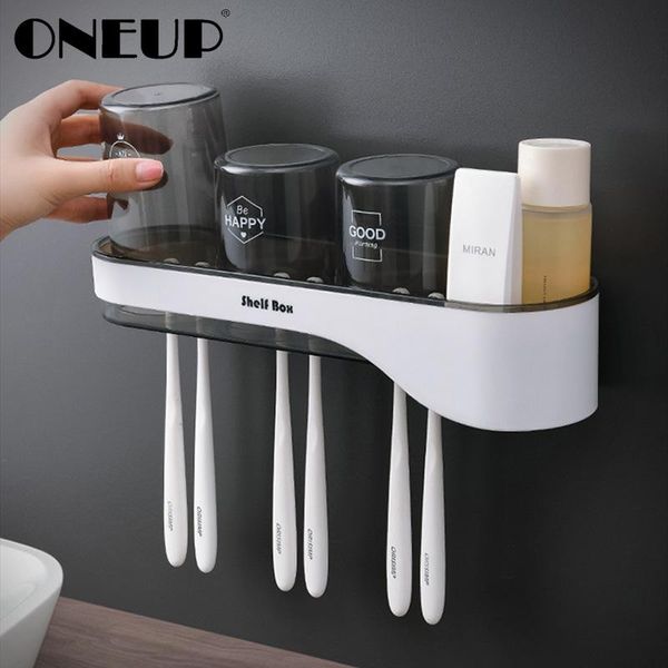 bath accessory set oneup wall mounted toothbrush holder with cups drainable storage rack for bathroom accessories organizers
bath accessory set oneup wall mounted toothbrush holder with cups drainable storage rack for bathroom accessories organizers