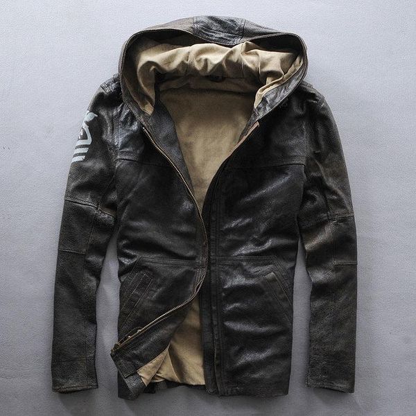 men's leather & faux hooded genuine sheepskin flight black casual pilot jacket autumn windbreaker men brown coat
men's leather & faux hooded genuine sheepskin flight black casual pilot jacket autumn windbreaker men brown coat
