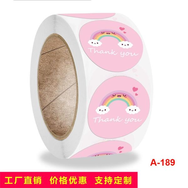 gift wrap 500 pcs/roll spot wholesale 1 inch self-adhesive film set sticker label flower thank you customization
gift wrap 500 pcs/roll spot wholesale 1 inch self-adhesive film set sticker label flower thank you customization