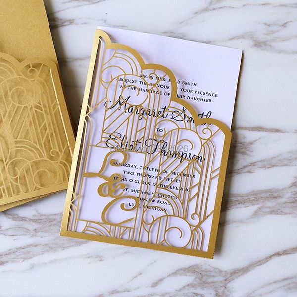 greeting cards personalized initials 50pcs gold gatefold wedding invitation,laser cut custom invitations, card
greeting cards personalized initials 50pcs gold gatefold wedding invitation,laser cut custom invitations, card