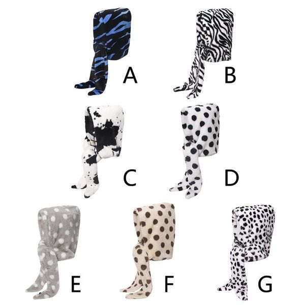scarves winter 2 in 1 fluffy plush warm hooded long scarf hat vintage zebra cow animal print earflap cap neck warmer shawl wrap, Blue;gray
scarves winter 2 in 1 fluffy plush warm hooded long scarf hat vintage zebra cow animal print earflap cap neck warmer shawl wrap, Blue;gray