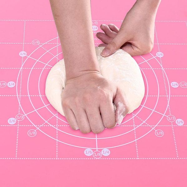 set of 2 60x40cm non-stick silicone pastry baking mat for rolling dough with measurements heat resistant sheet table pad pins & boards
set of 2 60x40cm non-stick silicone pastry baking mat for rolling dough with measurements heat resistant sheet table pad pins & boards