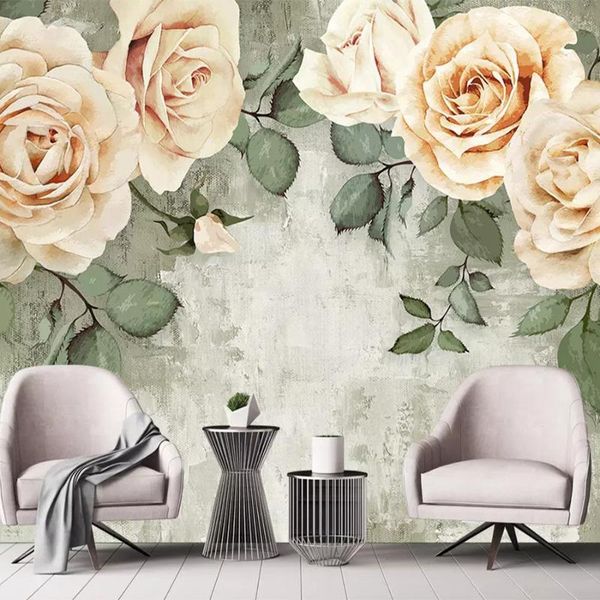 wallpapers dropship custom 3d mural wallpaper retro hand-painted floral po wall painting living roomde parede papers home decor
wallpapers dropship custom 3d mural wallpaper retro hand-painted floral po wall painting living roomde parede papers home decor