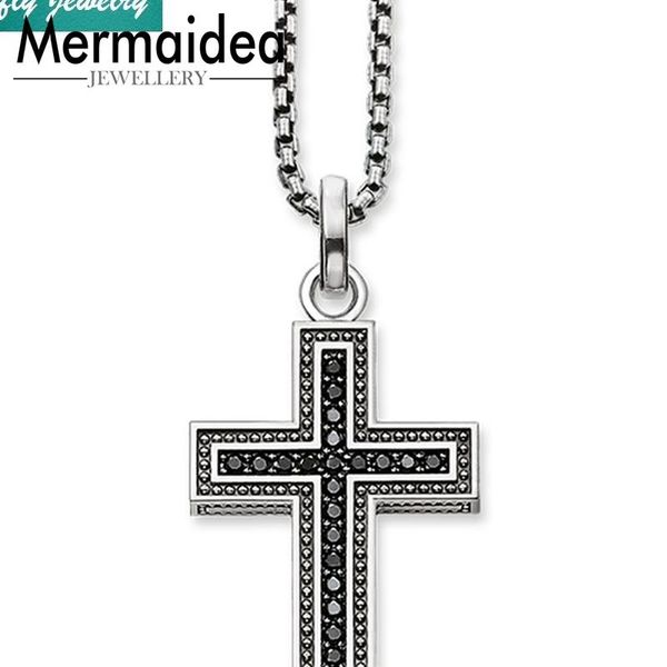 pendant necklaces black cross pave link chain necklace trendy style vintage rebel fashion jewelry women men silver plated gift
pendant necklaces black cross pave link chain necklace trendy style vintage rebel fashion jewelry women men silver plated gift