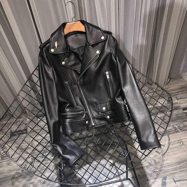 women's leather & faux women natural lambskin bomber biker jacket long sleeves 100% sheepskin coat h77, Black
women's leather & faux women natural lambskin bomber biker jacket long sleeves 100% sheepskin coat h77, Black