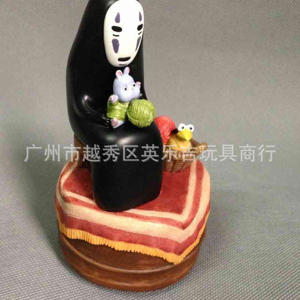 hayao miyazaki chihiro rotating and music box hand-made ornaments