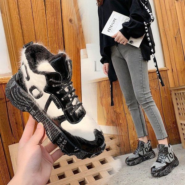 boots fashion womens furry autumn sports cotton boot woman platform shoes female casual keep warm travel women, Black
boots fashion womens furry autumn sports cotton boot woman platform shoes female casual keep warm travel women, Black