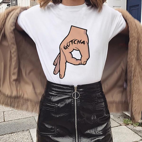 harajuku gesture printed summer funny women t shirt aesthetic round neck short sleeve shirts streetwear, White
harajuku gesture printed summer funny women t shirt aesthetic round neck short sleeve shirts streetwear, White