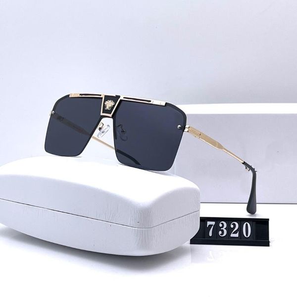 sunglasses luxury designer brand women men polarized rimless square shades glasses driving summer outdoor travel eyewear uv400, White;black
sunglasses luxury designer brand women men polarized rimless square shades glasses driving summer outdoor travel eyewear uv400, White;black